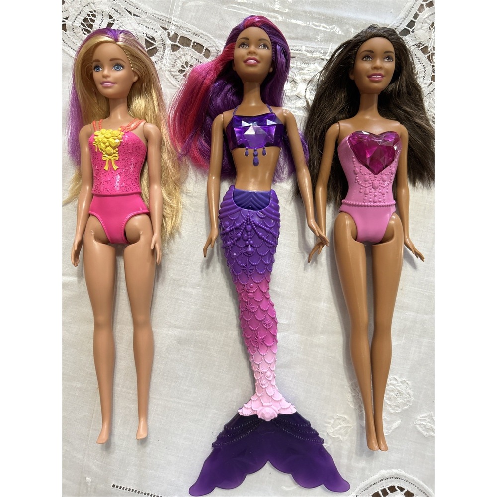 Mattel Barbie Dreamtopia Lot Vintage 2015-2019